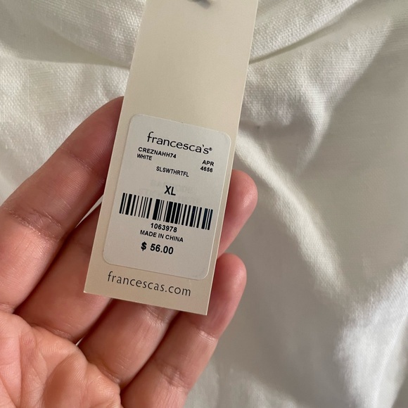 Francesca's Collections White XL Dress - Picture 3 of 7